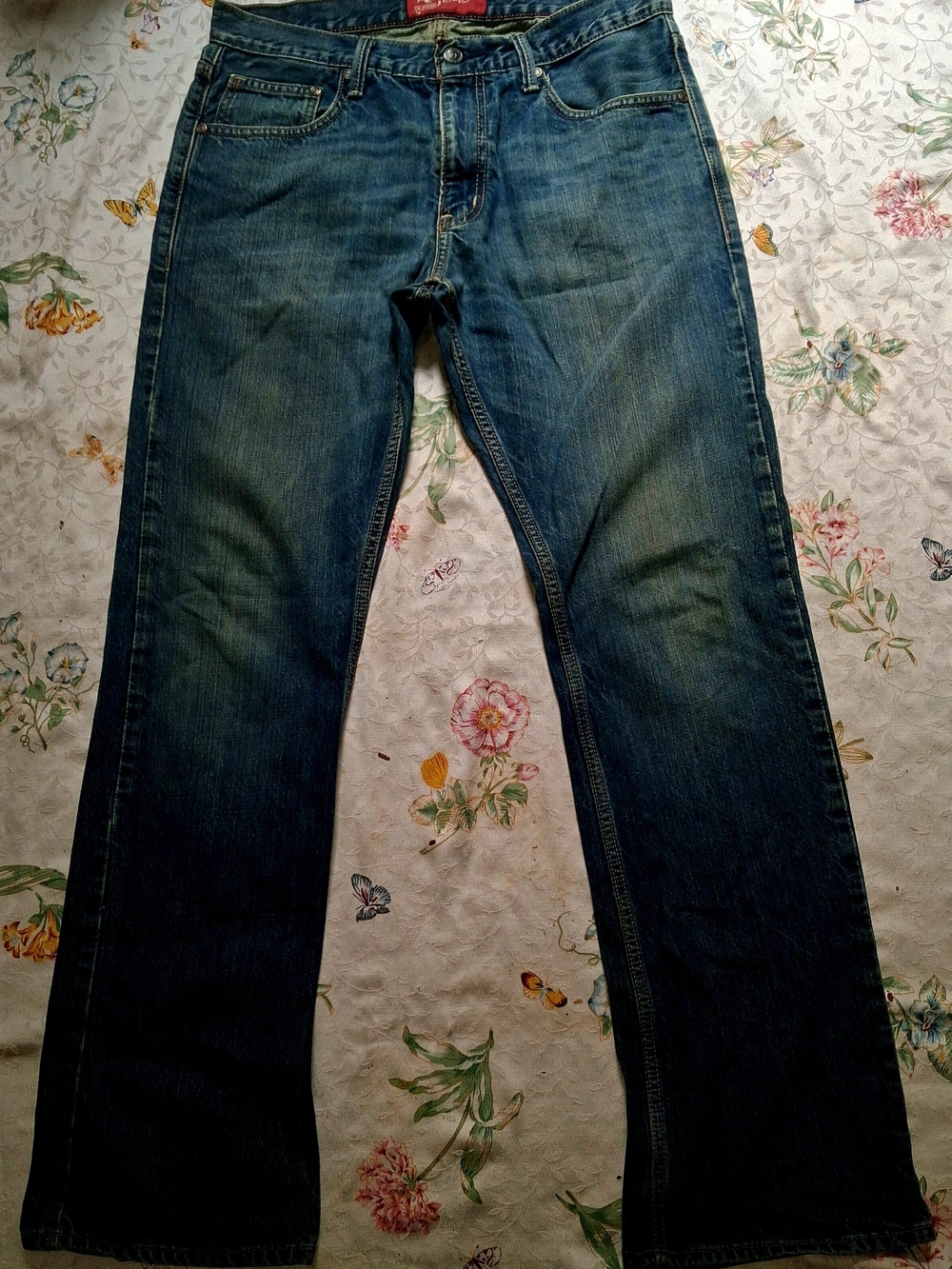 Arizona Jean Company Dark Blue Bootcut Jeans